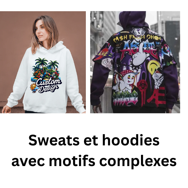 Sweats et hoodies à motifs artistiques