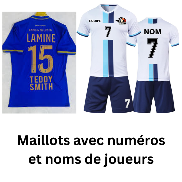 Maillots de football personnalisés